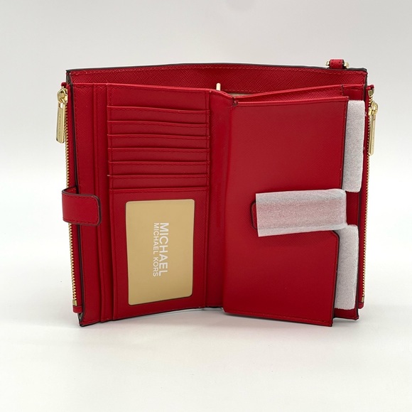 Michael Kors Large Double Zip Wallet Wristlet - Picture 6 of 7